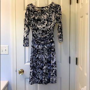 Black and white dress